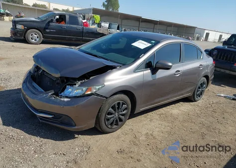 2015 Honda Civic Lx z USA, uszkodzony, nr VIN 19XFB2F57FE221906